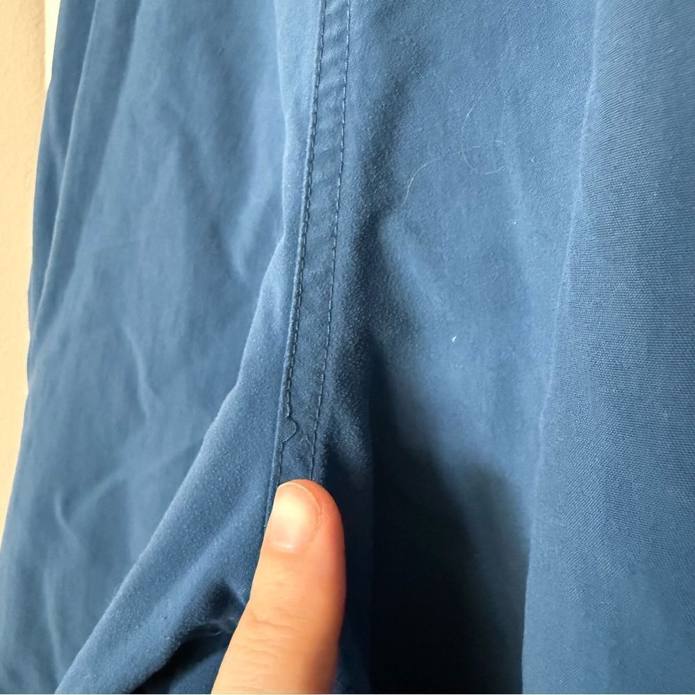 Patagonia Nylon Shorts 10'' Mens Sz XL Blue Belted Outdoor Hiking Camping - Picture 7 of 14